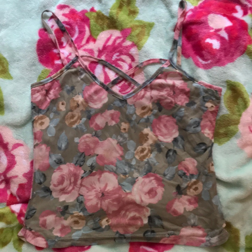 Floral Tank